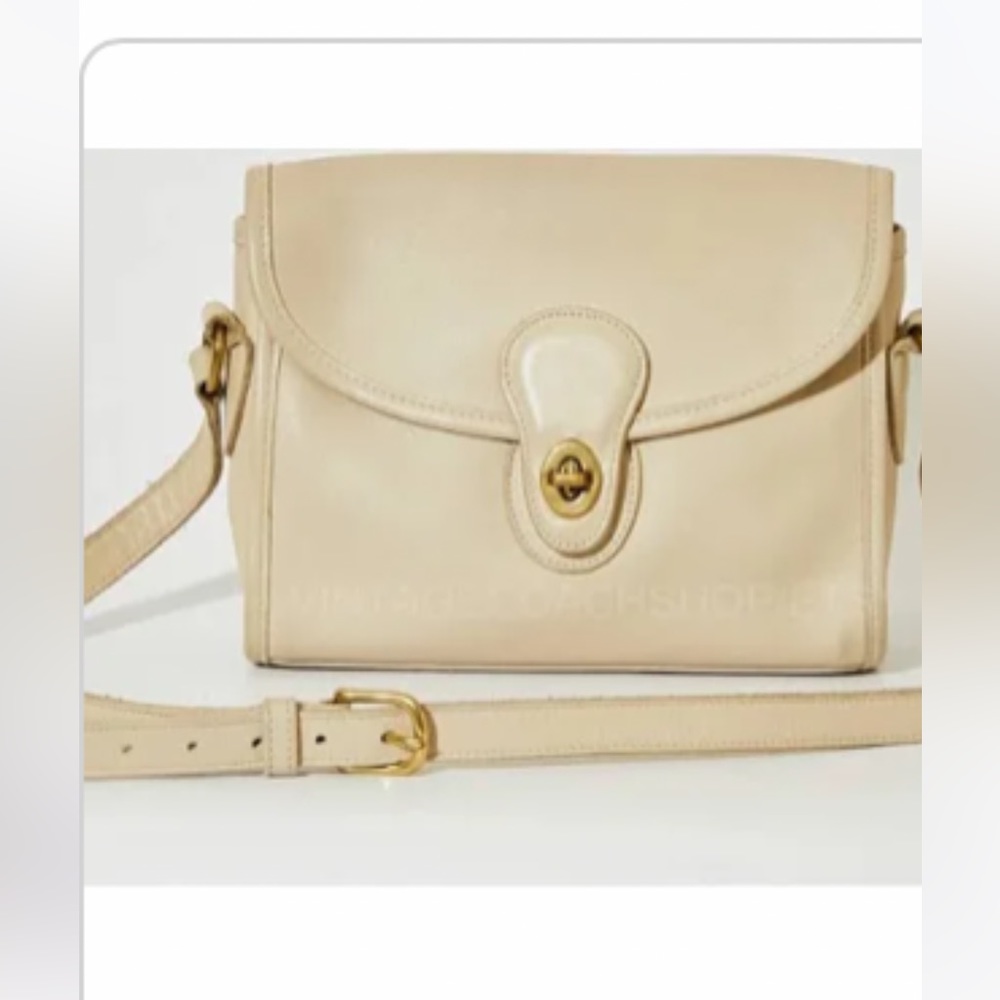 Coach Bags | Vintage Coach Devon Bag Off White Bone Leather. Ready for a home.